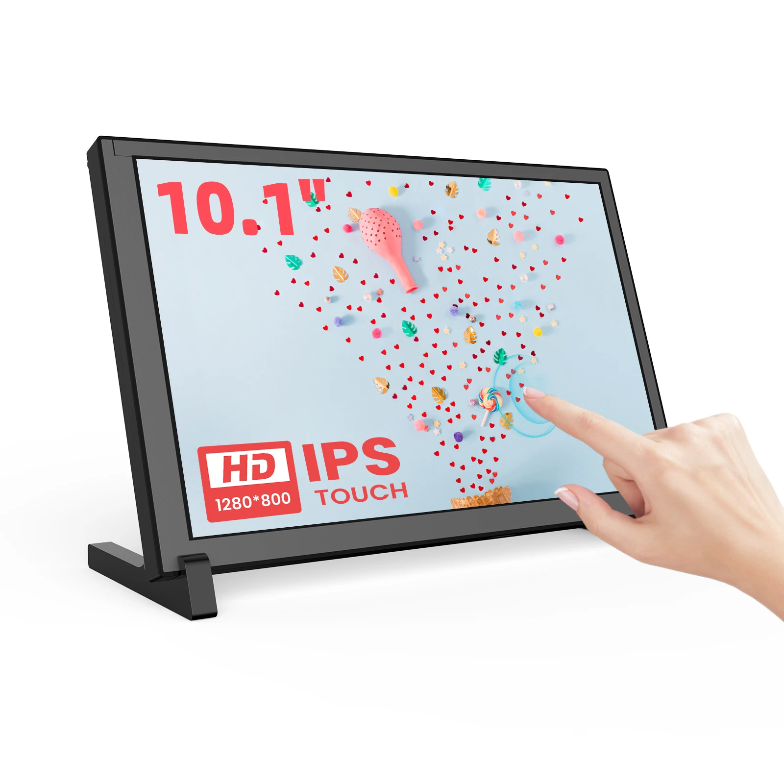 Raspberry Pi 10.1 Inch Capacitive Touch Screen Ips - HDR 1280x800 IPS Touch Screen capacitivo