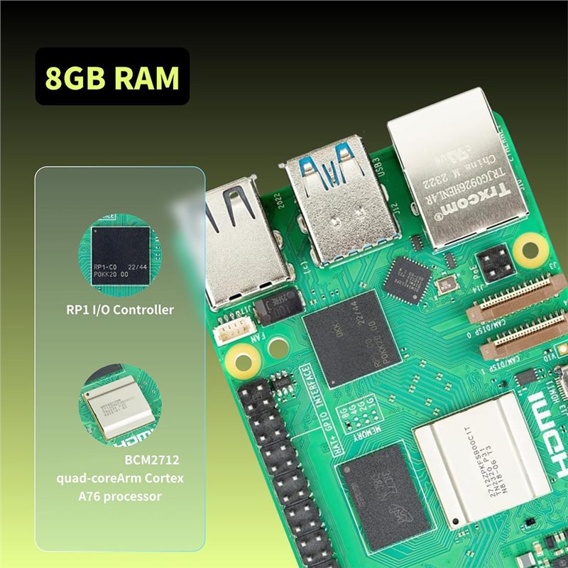 T23C, kit di avvio Irasptek pe - Raspberry Pi 5 8Gb Board recensione e prezzo