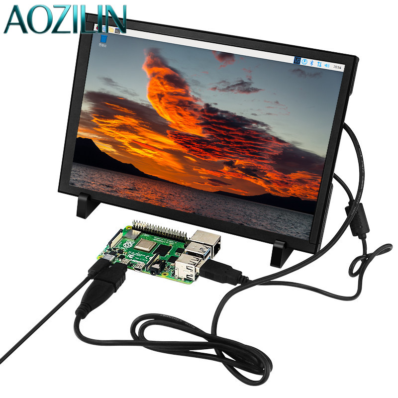 AOZILIN Monitor HD Compatto co - Raspberry Pi 10.1 Inch Capacitive Touch Screen Ips recensione e prezzo