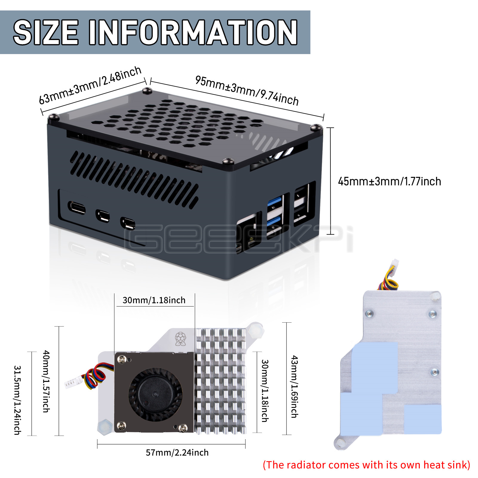 GeeekPi M.2 NVME M-key e PoE+  - Argon One V3 M.2 Nvme Case recensione e prezzo
