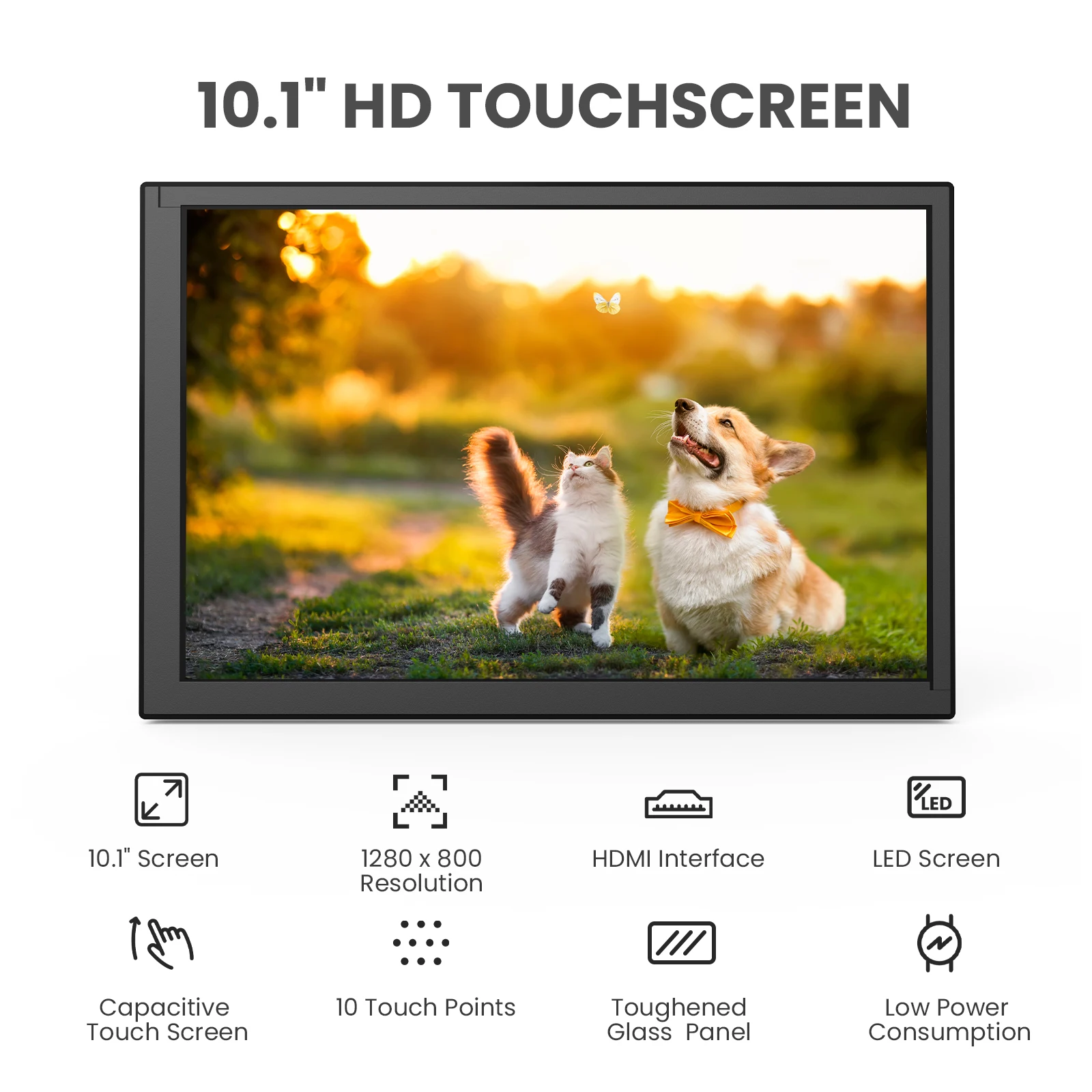 HDR 1280x800 IPS Touch Screen  - Raspberry Pi 10.1 Inch Capacitive Touch Screen Ips recensione e prezzo